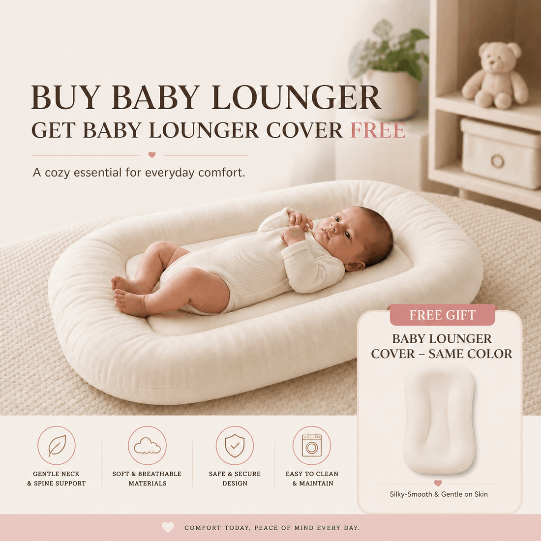 Kest Nest™ Baby Lounger